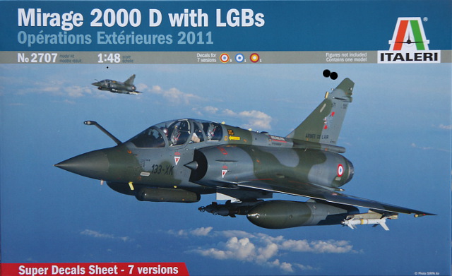 Italeri - Mirage 2000 D with LGBs