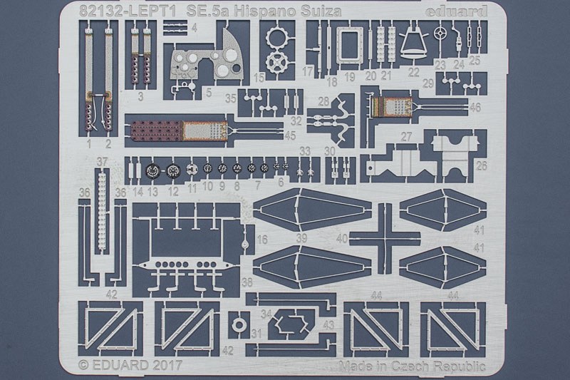 Eduard Ätzteile - SE.5a Nightfighter PE-Set