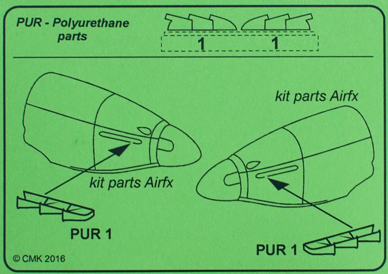 CMK - Hawker Hurricane Mk.I Exhausts