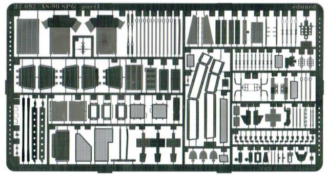 Eduard Ätzteile - AS-90 SPG