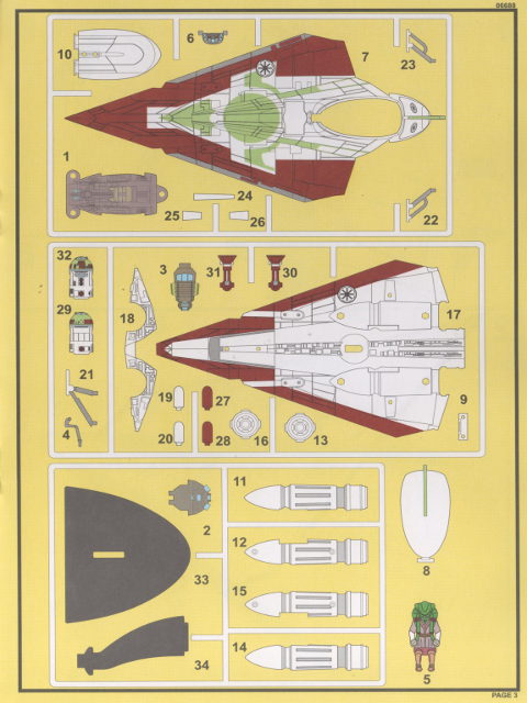 Revell - Kit Fisto's Jedi Starfighter