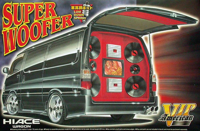 Aoshima - Super Woofer Hiace Wagon