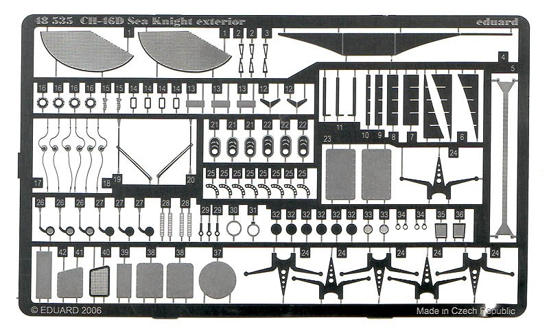 Eduard Ätzteile - CH-46D Sea Knight Exterior