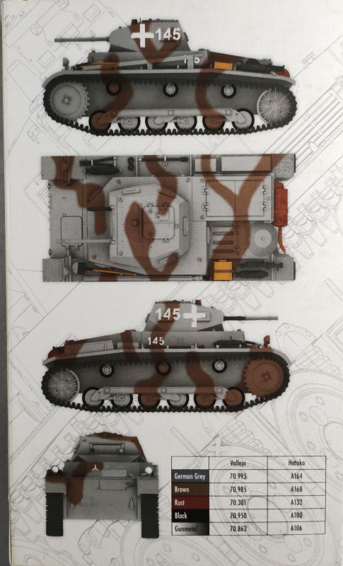 IBG Models - World at War 02 - Panzerkampfwagen II Ausf. a1, a2, a3  