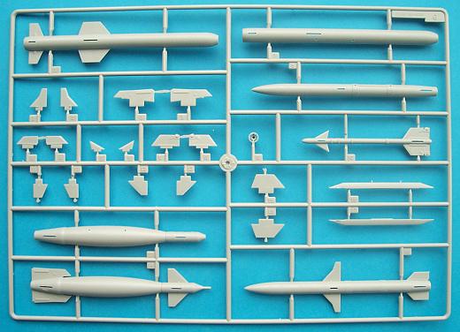 AGM-84, GBU-10, AIM-9, AGM-88 (x 2)