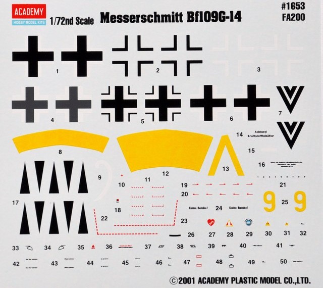 Academy - Messerschmitt Bf109G-14