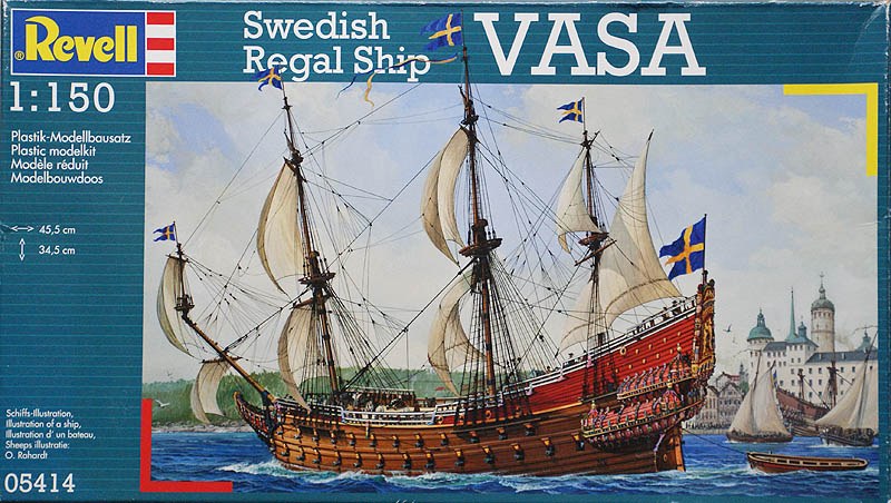 Revell - Swedish Regal Ship VASA