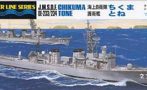 J.M.S.D.F. Chikuma DE233 und Tone DE 234
