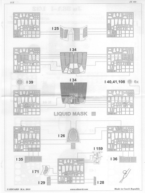 Eduard Mask - Ju 88 A-4 Mask