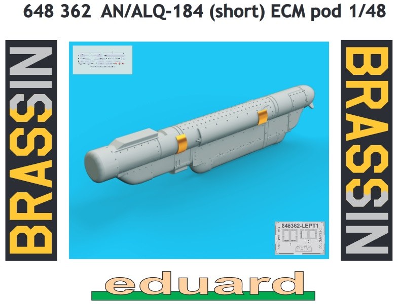Eduard Brassin - AN/ALQ-184 (short) ECM-pod
