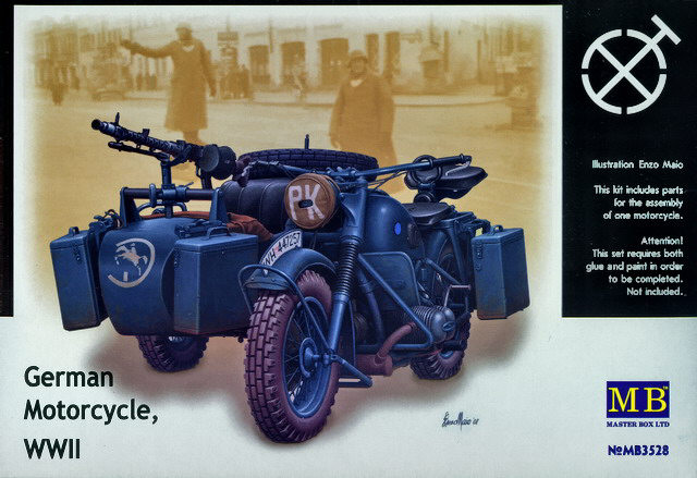 Master Box LTD - German Motorcycle / WWII