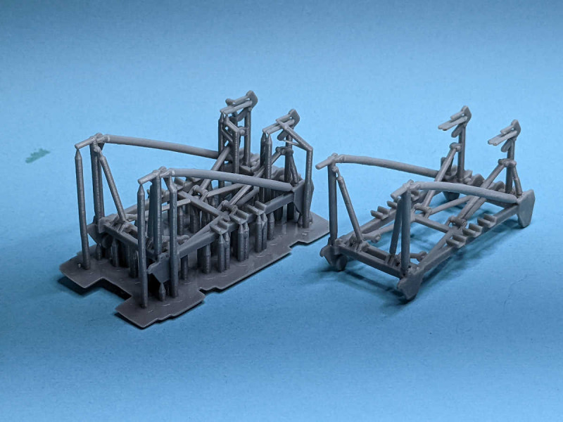 Schatton Modellbau - Startschlitten für Bf 109 und Ju 87