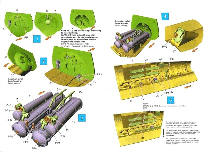 CMK - U-Boot typ IXC Rear torpedo section and crew bunks