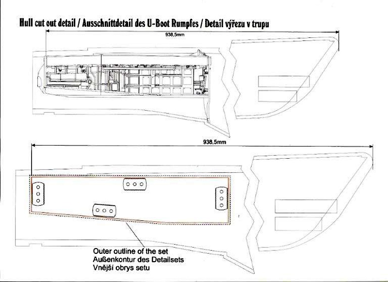 CMK - U-Boot typ IXC Rear torpedo section and crew bunks