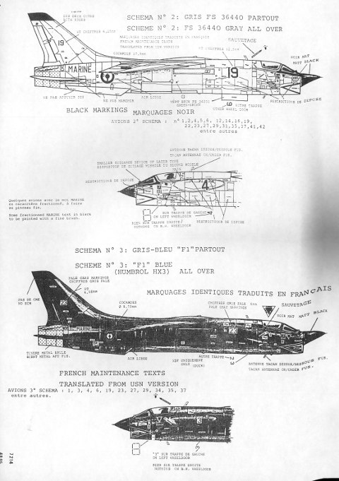 Carpena - Vought F-8E (FN)  Crusader 1964-1988