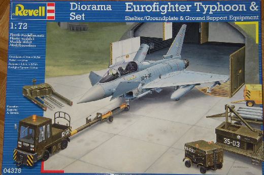 Revell - Diorama Set Eurofighter Typhoon & Shelter