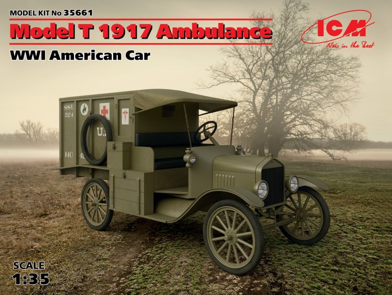 ICM - Model T 1917 Ambulance WW I American Car