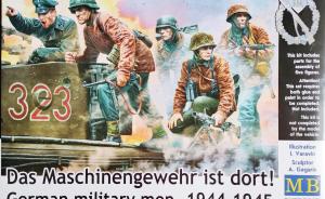 : Das Maschinengewehr ist dort! – German military men 1944/45