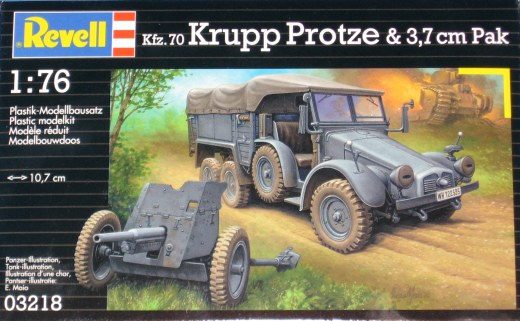 Revell - Kfz. 70 Krupp Protze & 3,7cm Pak