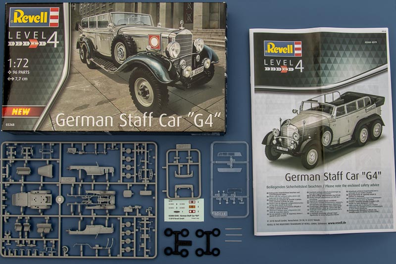 Revell - German Staff Car "G4" 