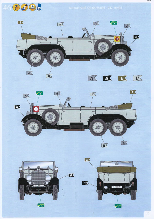 Revell - German Staff Car "G4" 