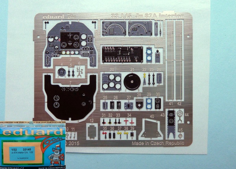 Ju 87A Interior S.A. Zoom (Eduard - Nr. 33145)