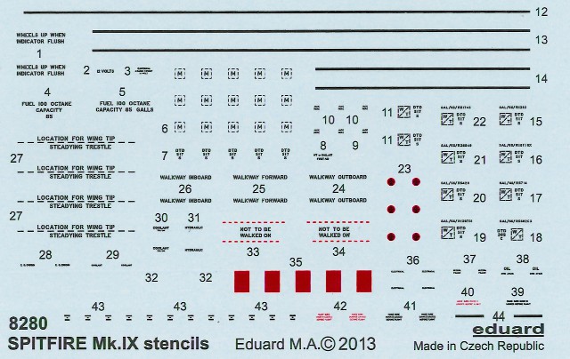 Eduard Bausätze - Spitfire Mk.IXc early version Profipack