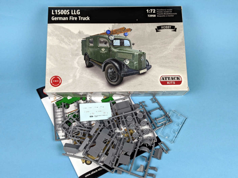 Attack Hobby Kits - L1500S LLG German Fire Truck