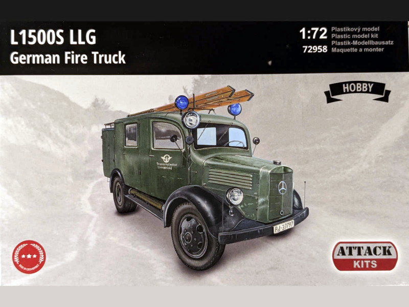 Attack Hobby Kits - L1500S LLG German Fire Truck