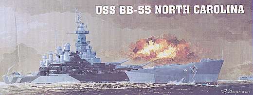 Trumpeter - USS North Carolina BB-55