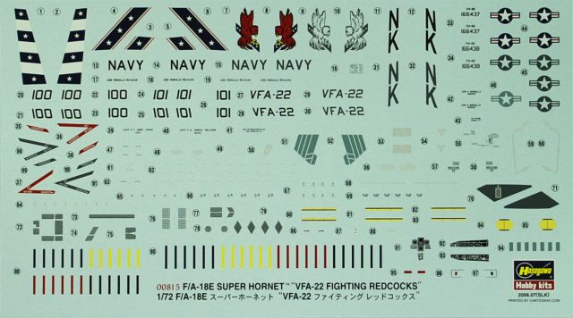 Hasegawa - F/A-18E Super Hornet "VFA-22 Fighting Redcocks"