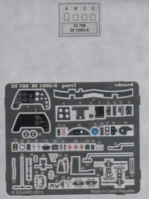 Eduard Ätzteile - Bf 109G-6 S.A.