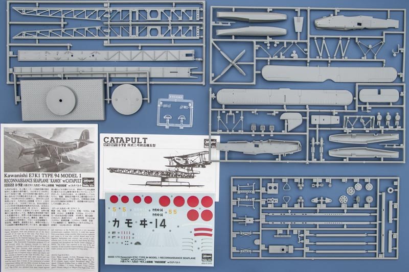 Hasegawa - Kawanishi E7K1 Type 94 Model 1 "Kamoi" /w Catapult