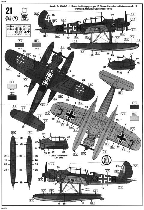 Revell - Arado Ar 196 A-3
