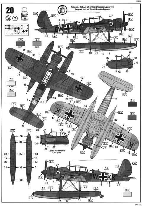 Revell - Arado Ar 196 A-3