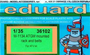 M-1134 ATGM mounted rack and belts