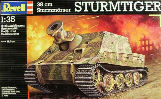 Revell - 38cm Sturmmörser STURMTIGER