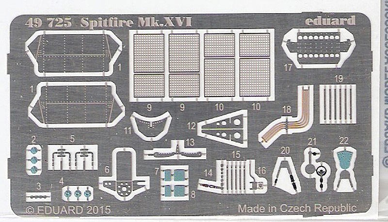 Eduard Ätzteile - Spitfire Mk.XVI