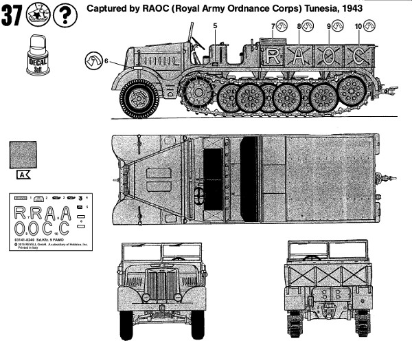 Revell - Sd.Kfz. 9 Famo