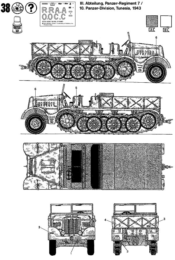 Revell - Sd.Kfz. 9 Famo