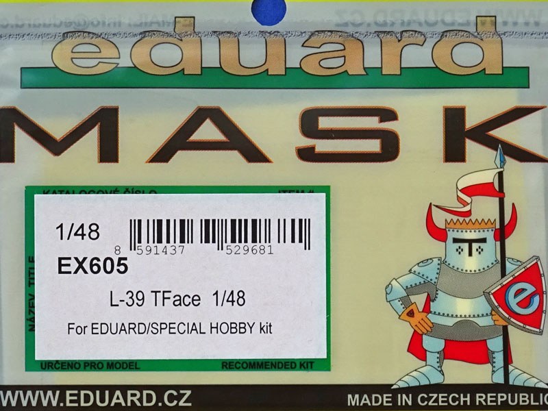 Eduard Mask - L-39 TFace