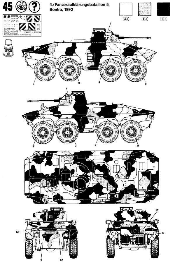 Revell - SpPz2 Luchs A2