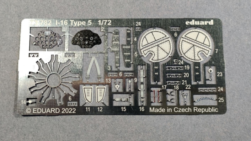 Eduard Ätzteile - I-16 Type 5 Detailset