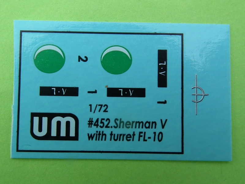 UM Unimodel - Sherman V tank with FL-10 turret