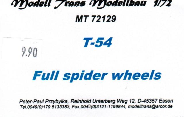 Modelltrans - T-54 