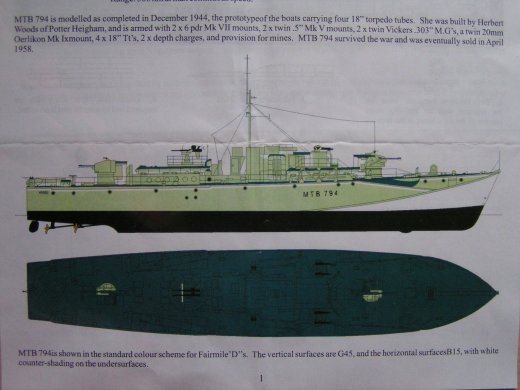 White Ensign Models - Fairmile D MTB 794