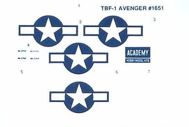 Academy - TBF-1 Avenger
