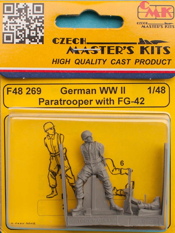 CMK - German WWII Paratrooper with FG-42 