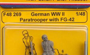 German WWII Paratrooper with FG-42 