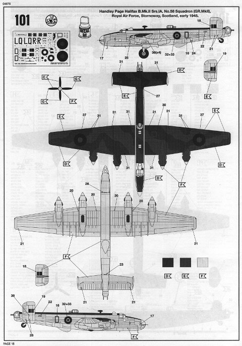 Revell - Handley Page Halifax B Mk.I/II/GR.II